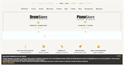Desktop Screenshot of drumstore.pl